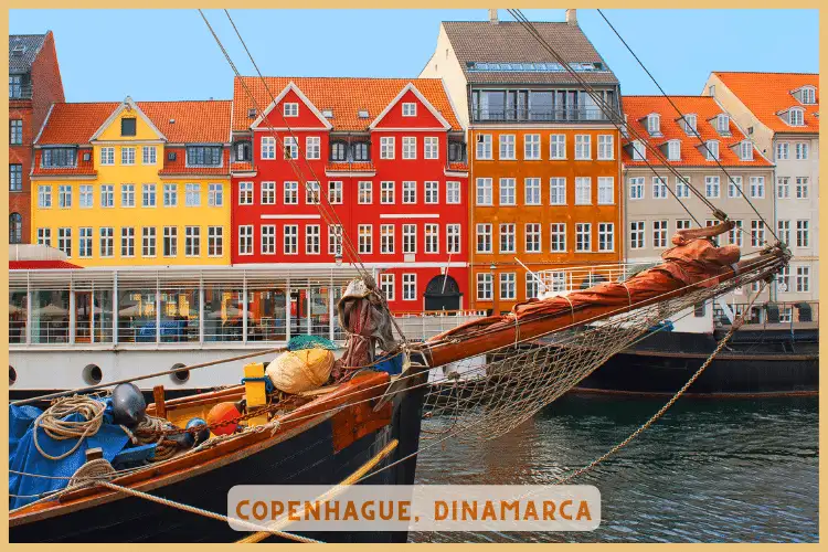 Mejores destinos turísticos para visitar en Europa Copenhague, Dinamarca
