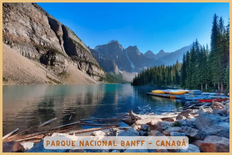 vacaciones en pareja en Parque Nacional Banff, Canada