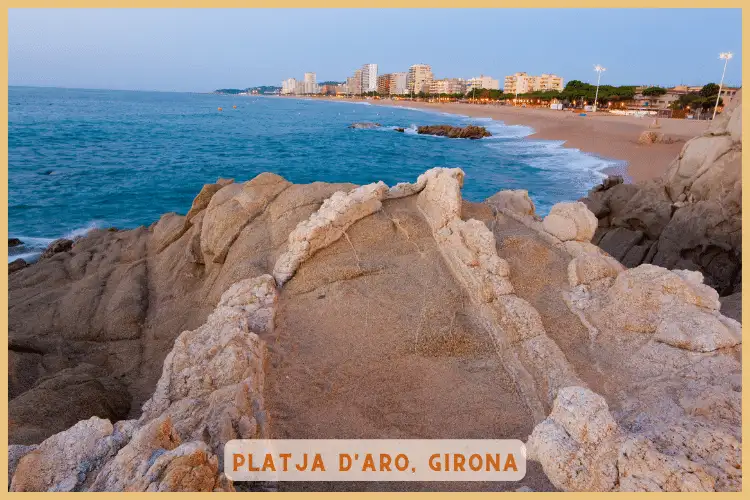 Mejores playas de España Platja d'Aro, Girona