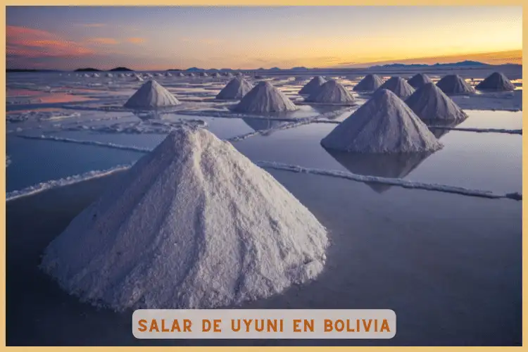 Lugares de América Latina para visitar Salar de Uyuni en Bolivia