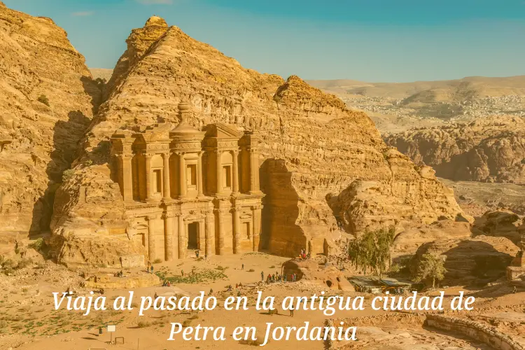 Viaja al pasado en la antigua ciudad de Petra en Jordania: una maravilla arqueológica