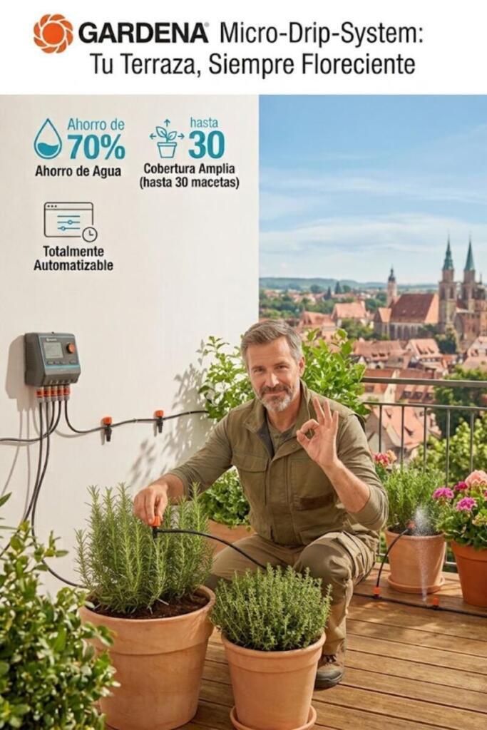 Kit de riego automatico para balcon: guia para no matar tus plantas Kit de riego automatico para balcon: guia para no matar tus plantas