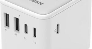 TESSAN Adaptador Enchufe Universal 6 en 1