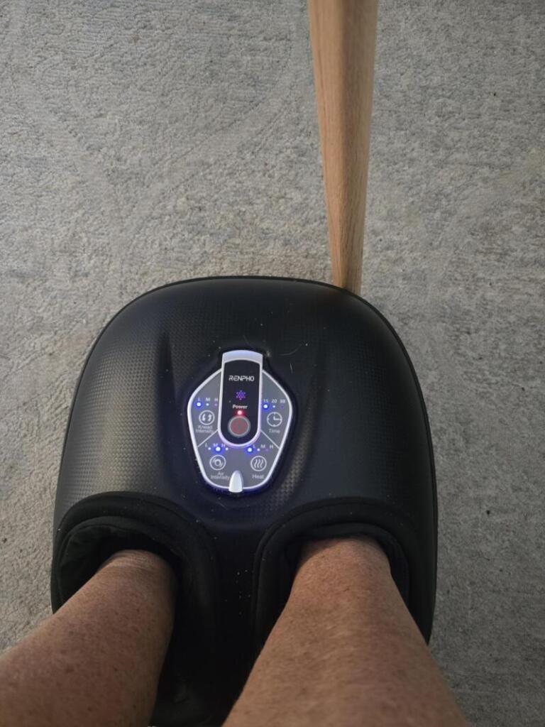 dolor pies fascitis plantar renpho detalle